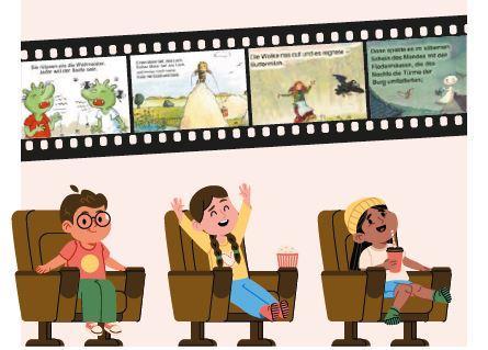 Bilderbuchkino für Kinder in der Kinemathek Karlsruhe