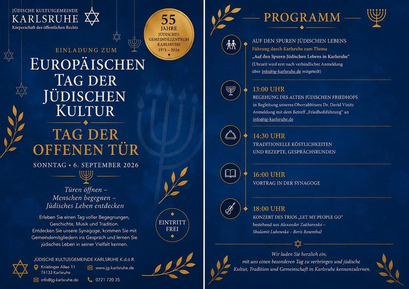 Europäischer Tag der Jüdischen Kultur