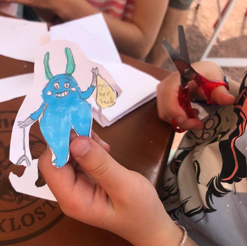 Upcycling-Workshop für Kinder im Naturschutzzentrum Karlsruhe-Rappenwört