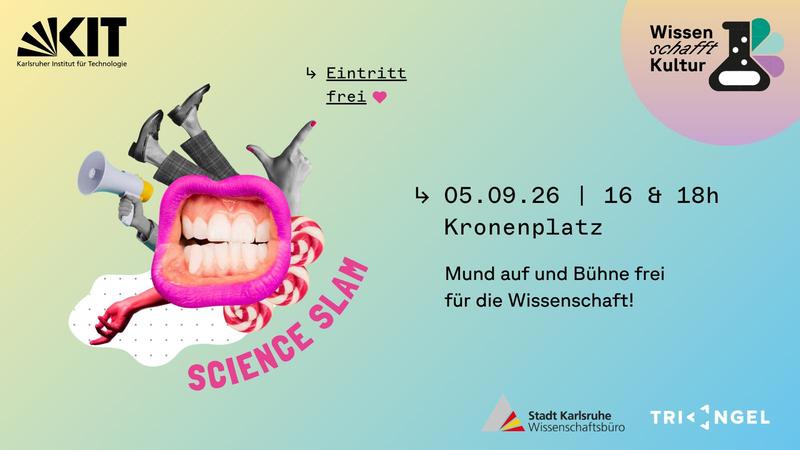 Science Slam bei WissenSchaftKultur