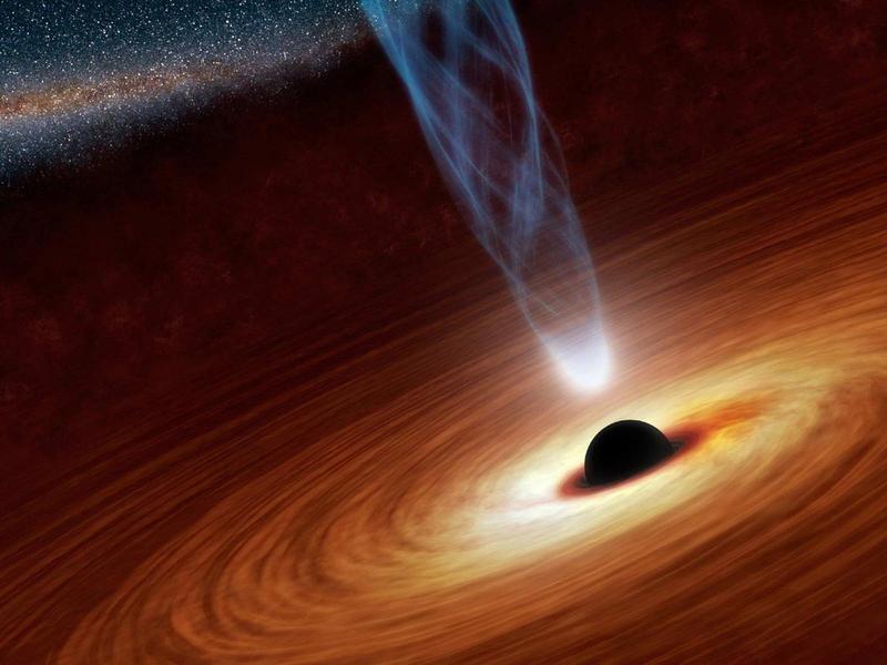Monster im All : Einsteins Raumzeit & das Mysterium schwarzer Löcher